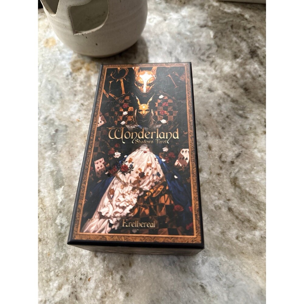 Erethereal Wonderland Shadows Tarot Deck, designed for divination and shadow wor